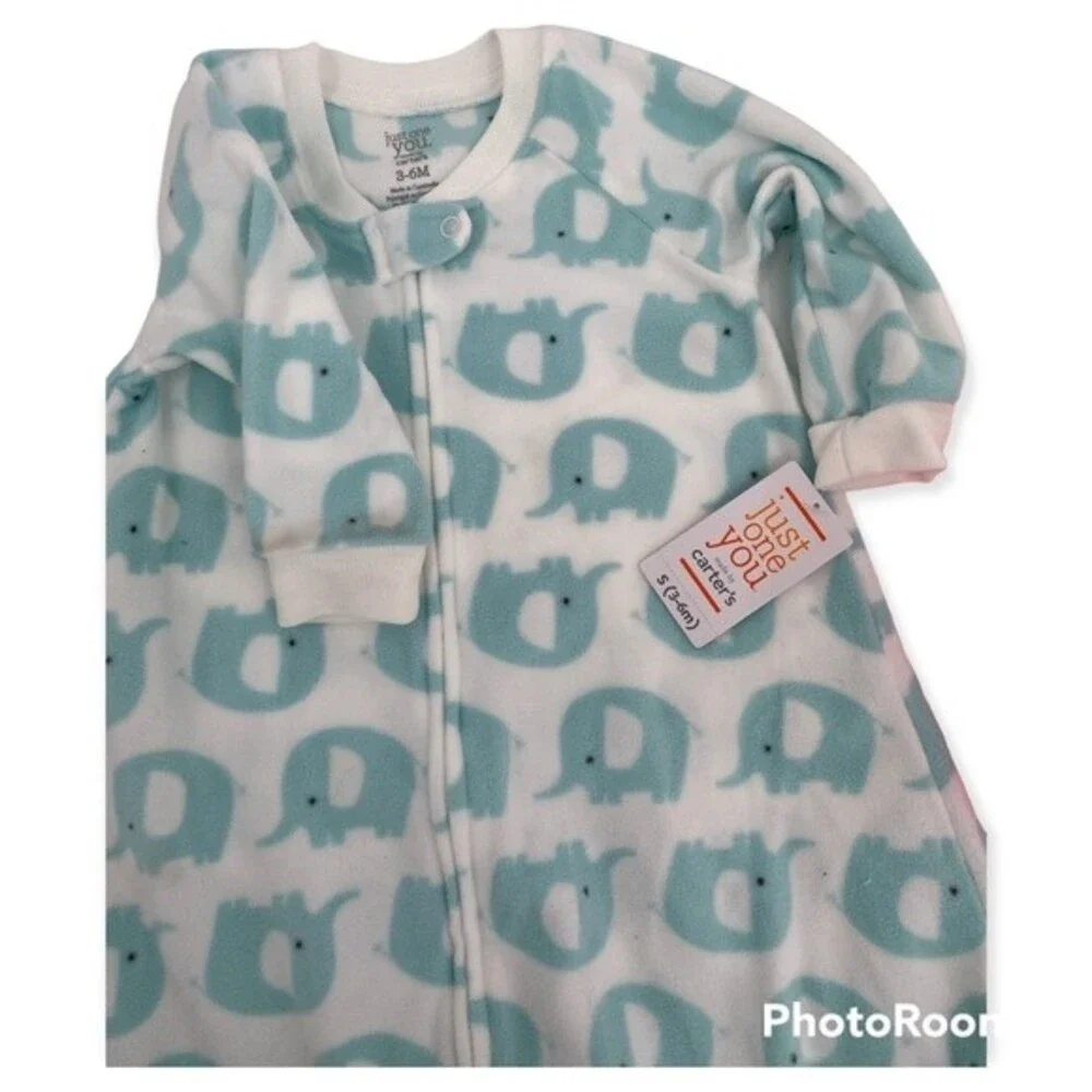 Cat & Jack Lot Of 4 One-Piece Bodysuit Multicolor Size 3-6m
